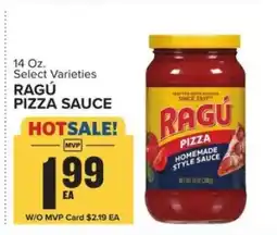 Food Lion Ragú Pizza Sauce offer