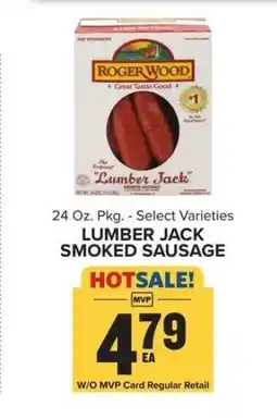 Food Lion Lumber Jack Smoked Sausage offer