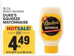 Food Lion Duke's Squeeze Mayonnaise offer