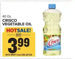 Food Lion Crisco Vegetable Oil offer