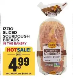 Food Lion Izzio Sliced Sourdough Breads offer