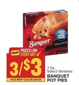Food Lion Banquet Pot Pies offer