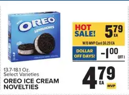 Food Lion Oreo Ice Cream Novelties offer