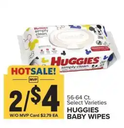 Food Lion Huggies Baby Wipes offer