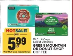 Food Lion Green Mountain or Donut Shop Coffee offer