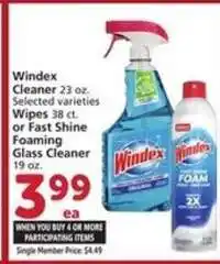 Albertsons Windex Cleaner offer