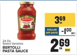 Food Lion Bertolli Pasta Sauce offer
