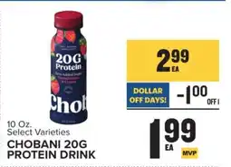 Food Lion CHOBANI 20G PROTEIN DRINK offer