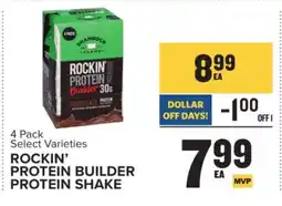 Food Lion ROCKIN’ PROTEIN BUILDER PROTEIN SHAKE offer