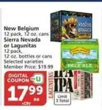 Albertsons New Belgium, Sierra Nevada or Lagunitas offer