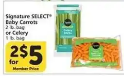 Albertsons Signature SELECT Baby Carrots or Celery offer