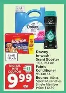 Albertsons Downy In-Wash Scent Booster offer