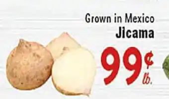 Rio Valley Market Jicama offer