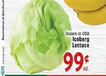 Rio Valley Market Iceberg Lettuce offer