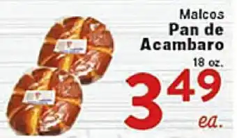 Rio Valley Market Malcos Pan de Acambaro offer