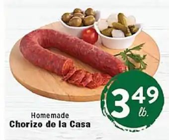 Rio Valley Market Homemade Chorizo de la Casa offer