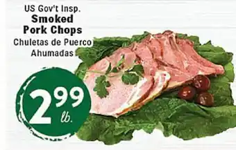 Rio Valley Market US Gov't Insp. Smoked Pork Chops offer