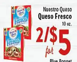 Rio Valley Market Nuestro Queso Fresco offer