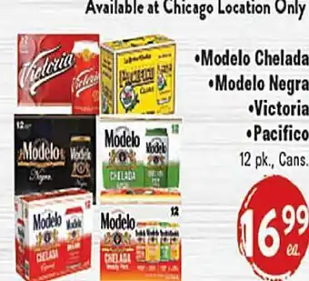 Rio Valley Market •Modelo Chelada •Modelo Negra •Victoria •Pacifico offer