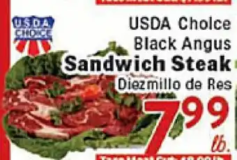 Rio Valley Market USDA Choice Black Angus Sandwich Steak offer