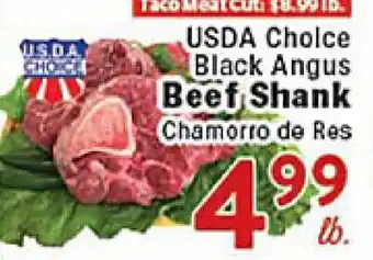 Rio Valley Market USDA Choice Black Angus Beef Shank offer