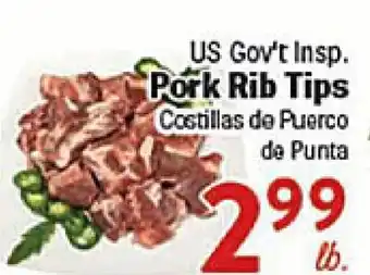 Rio Valley Market US Gov't Insp. Pork Rib Tips offer