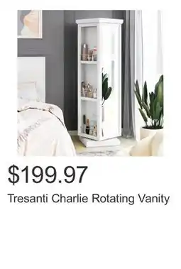 Costco Tresanti Charlie Rotating Vanity offer