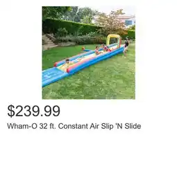 Costco Wham-O 32 ft. Constant Air Slip 'N Slide offer