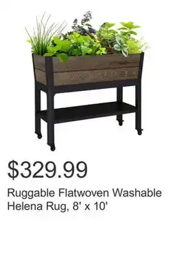 Costco Ruggable Flatwoven Washable Helena Rug, 8' x 10' offer