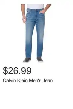 Costco Calvin Klein Men's Jean offer