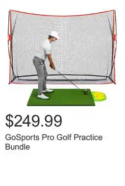 Costco GoSports Pro Golf Practice Bundle offer