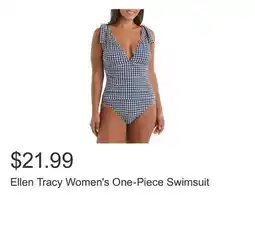 Costco Ellen Tracy Women's One-Piece Swimsuit offer