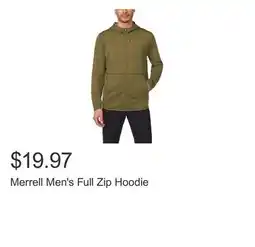 Costco Merrell Men's Full Zip Hoodie offer