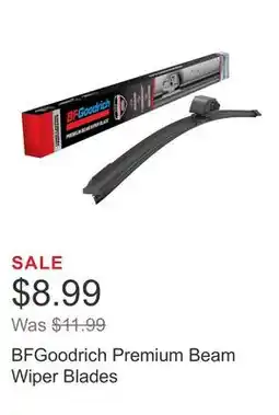 Costco BFGoodrich Premium Beam Wiper Blades offer