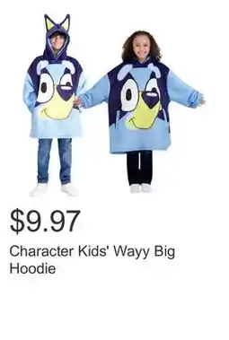 Costco Character Kids' Wayy Big Hoodie offer