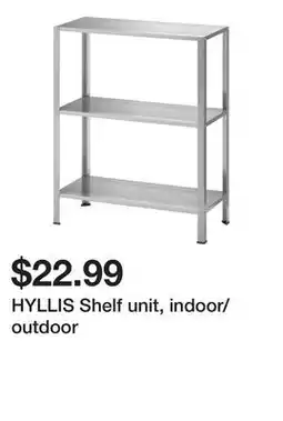 Ikea HYLLIS Shelf unit, indoor/outdoor offer