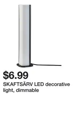 Ikea SKAFTSÄRV LED decorative light, dimmable offer
