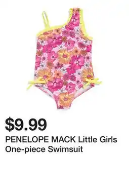 Marshalls PENELOPE MACK Little Girls One-piece Swimsuit offer