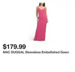 Marshalls MAC DUGGAL Sleeveless Embellished Gown offer
