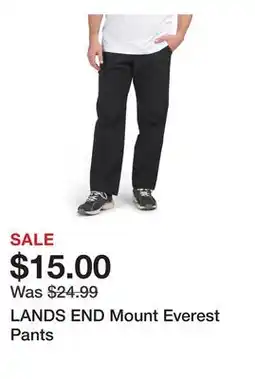 Marshalls LANDS END Mount Everest Pants offer
