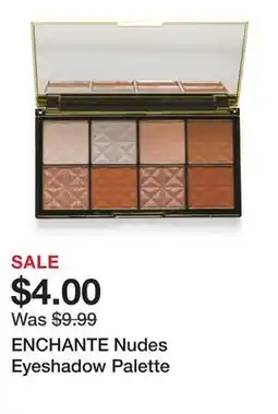 Marshalls ENCHANTE Nudes Eyeshadow Palette offer