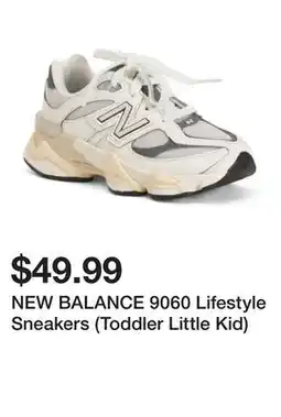 Marshalls NEW BALANCE 9060 Lifestyle Sneakers (Toddler Little Kid) offer