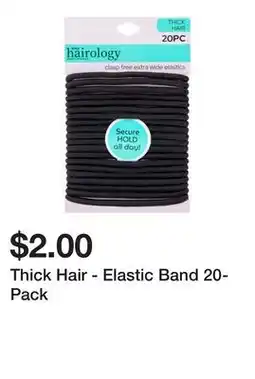 Five Below Thick Hair - Elastic Band 20-Pack offer