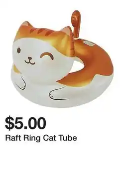 Five Below Raft Ring Cat Tube offer