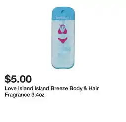 Five Below Love Island Island Breeze Body & Hair Fragrance 3.4oz offer