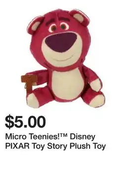 Five Below Micro Teenies! Disney PIXAR Toy Story Plush Toy offer
