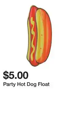 Five Below Party Hot Dog Float offer