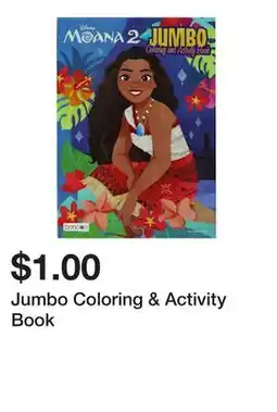 Five Below Jumbo Coloring & Activity Book offer
