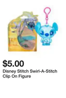 Five Below Disney Stitch Swirl-A-Stitch Clip On Figure offer