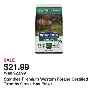 Tractor Supply Company Standlee Premium Western Forage Certified Timothy Grass Hay Pellet Horse Feed, 40 lb offer